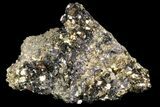Sphalerite, Pyrite and Quartz Association - Peru #87746-1